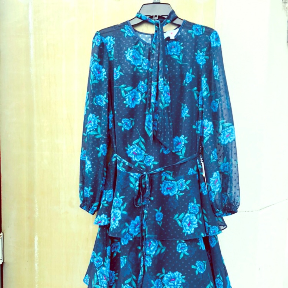 Draper James for Eloquii (NEW) Blue Floral Dress